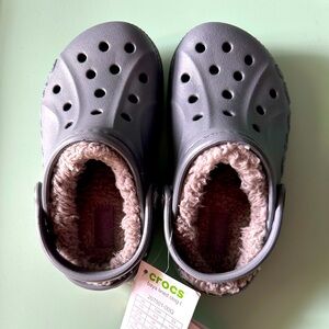 Lined Crocs
